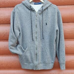 Polo by Ralph Lauren Zip-Up Gray Men's Hoodie full zip